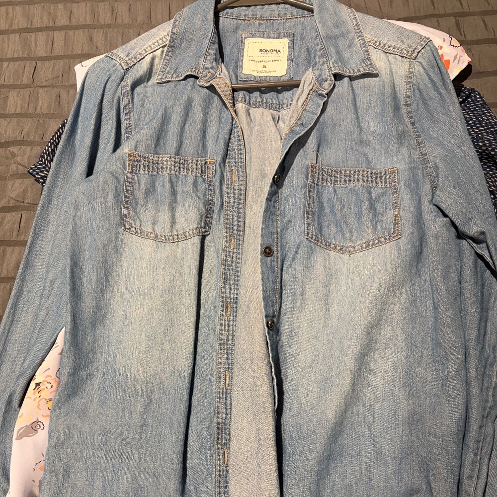 Long sleeve button down